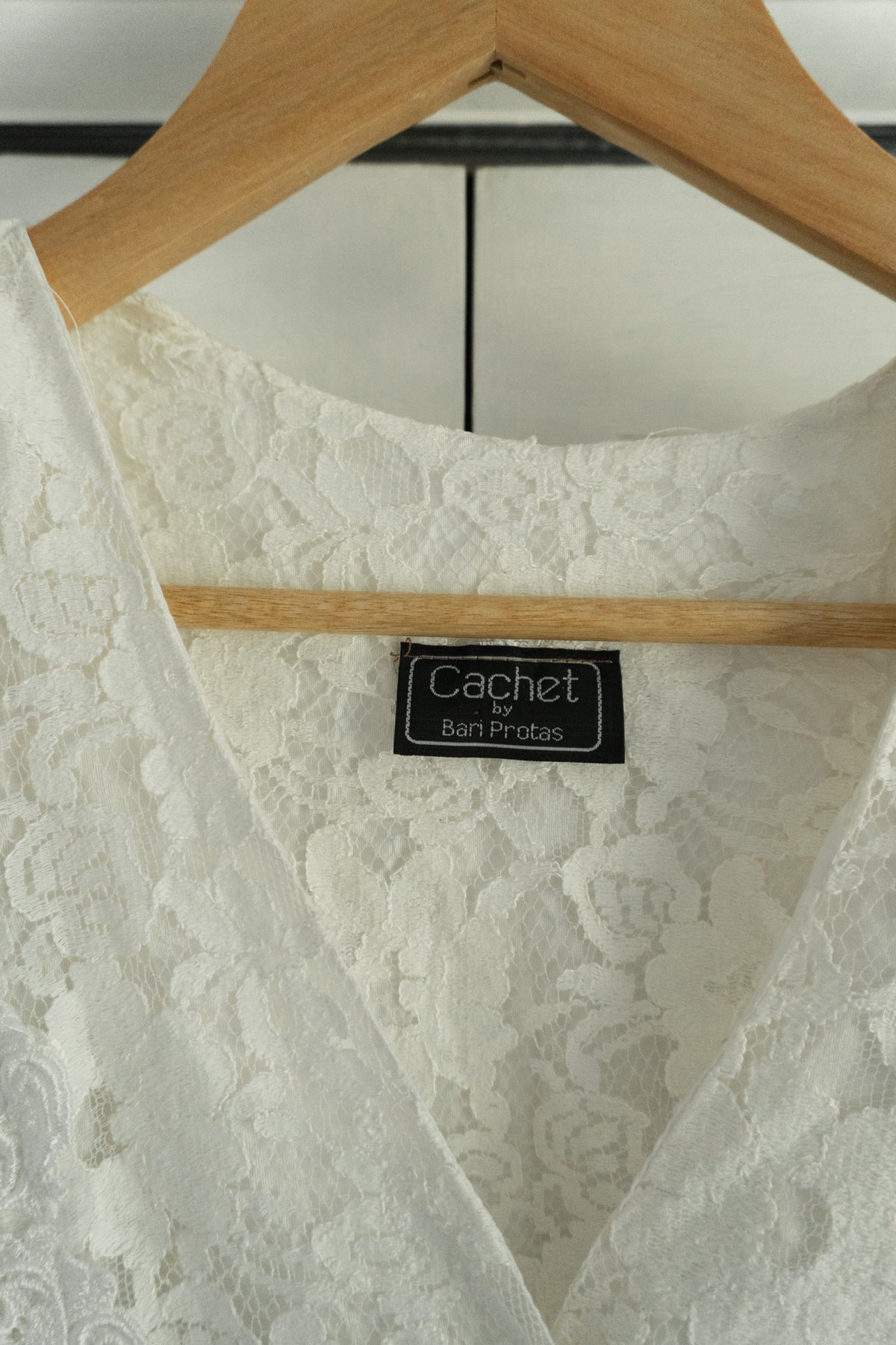 Vintage Lace Button Up Top