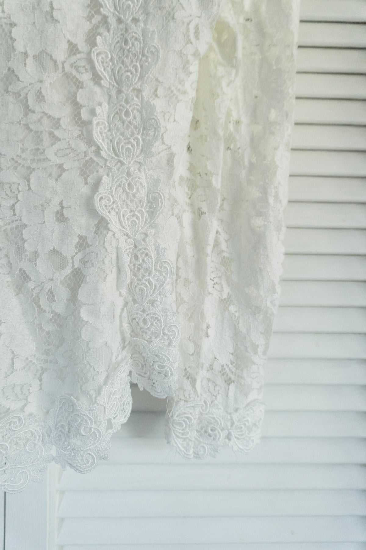 Vintage Lace Button Up Top