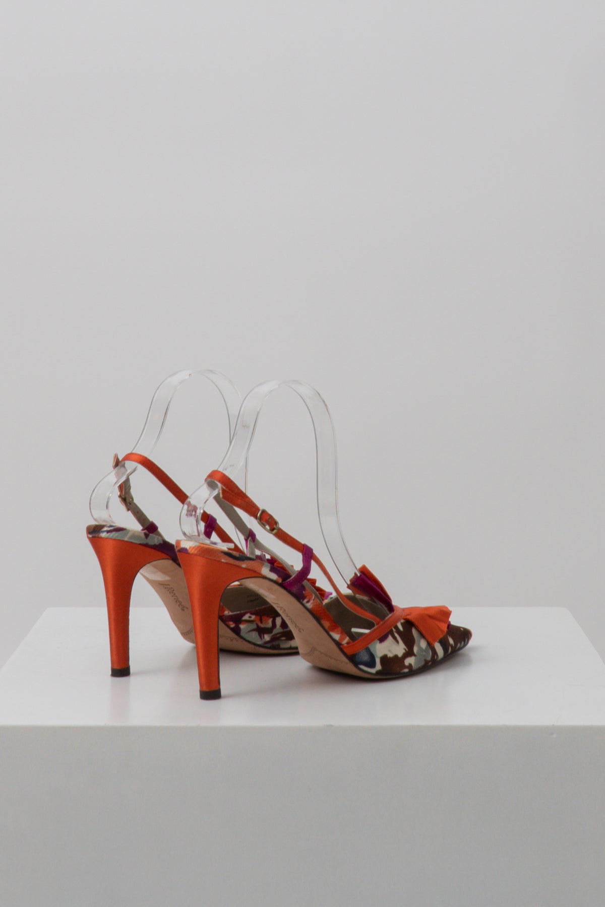 Y2K Camo Ruffle Slingbacks