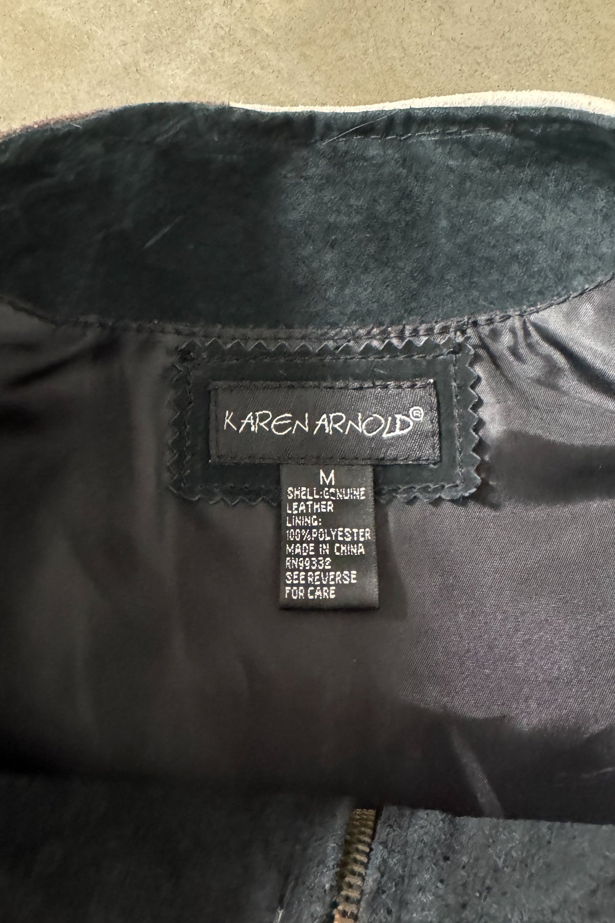 Vintage Suede Patchwork Jacket