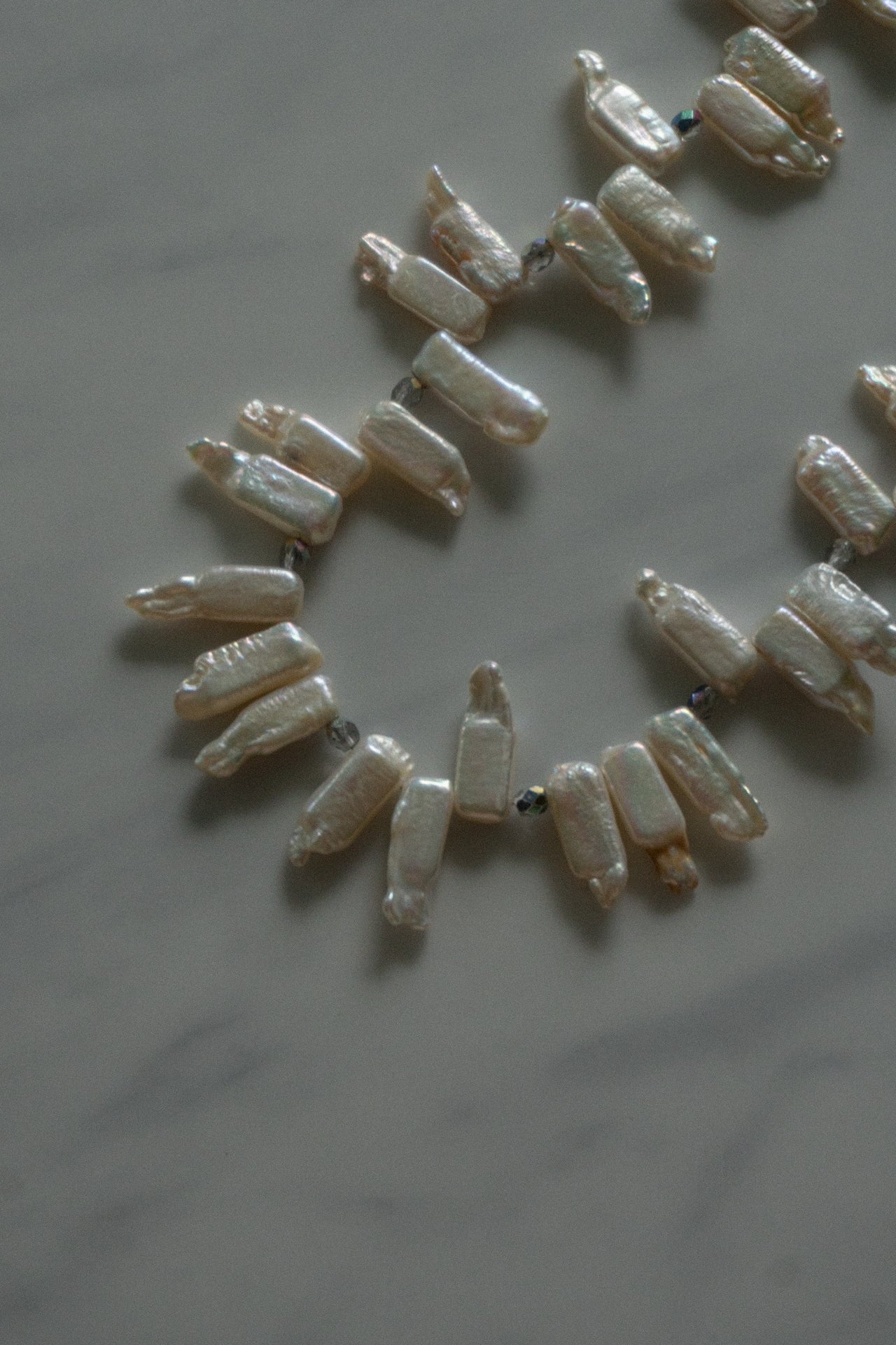 Vintage Baroque Pearl Necklace