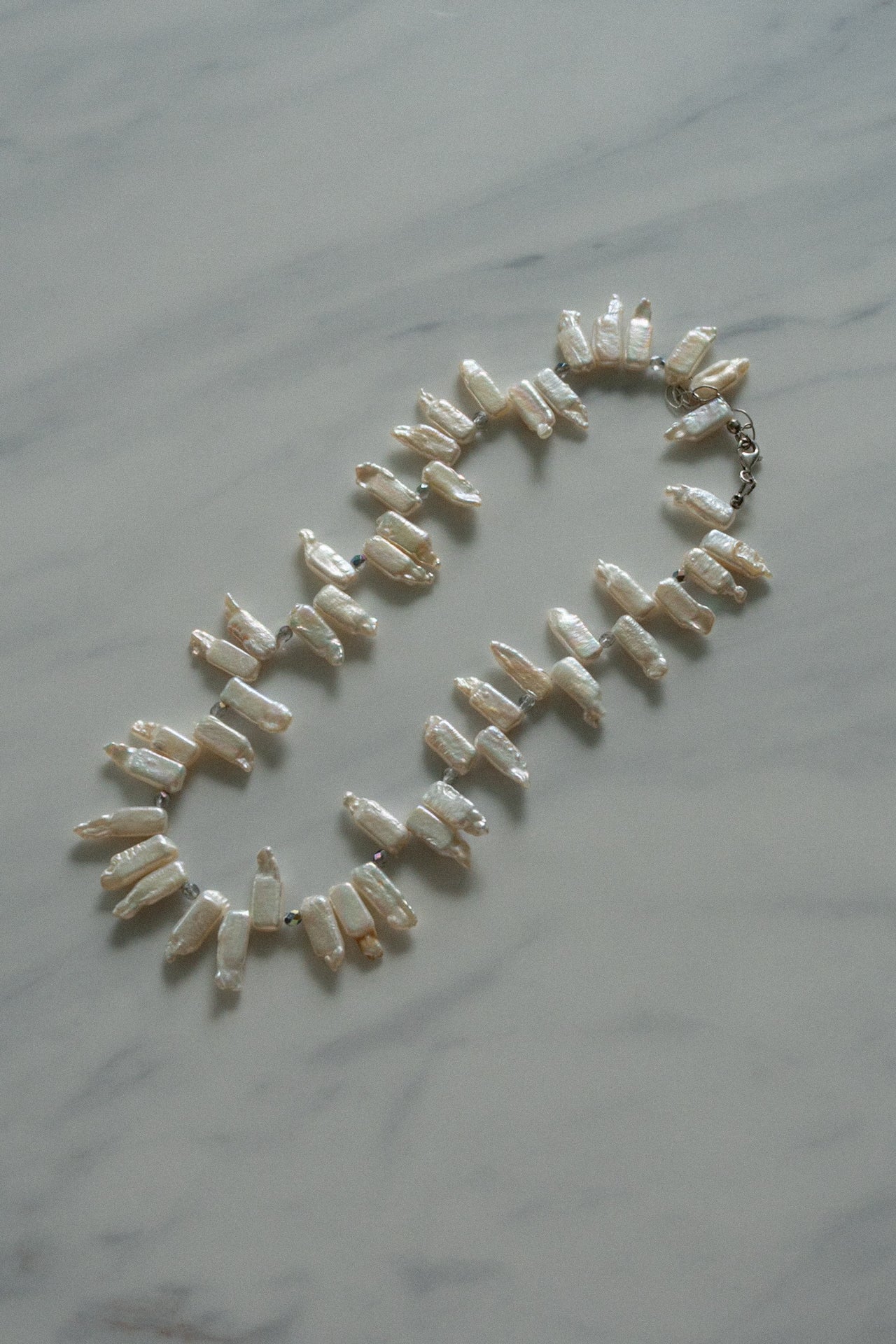 Vintage Baroque Pearl Necklace