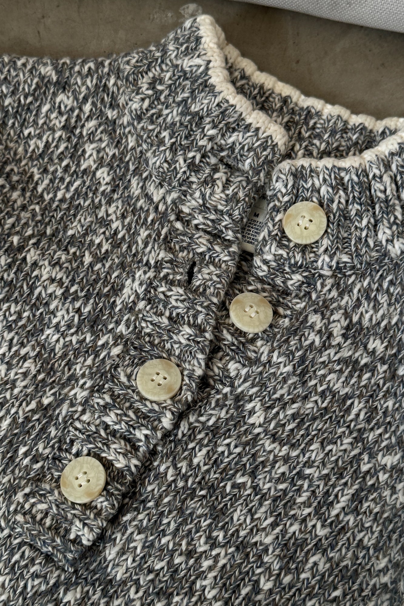 Chunky Knit Soft Cotton Blend Sweater