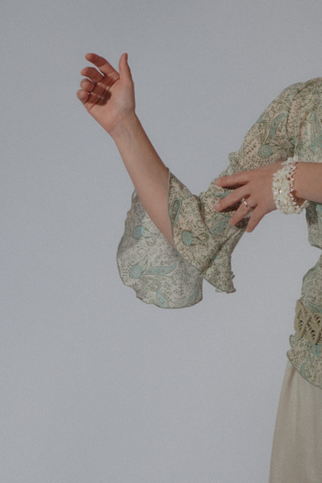 Vintage Bohemian Paisley Top