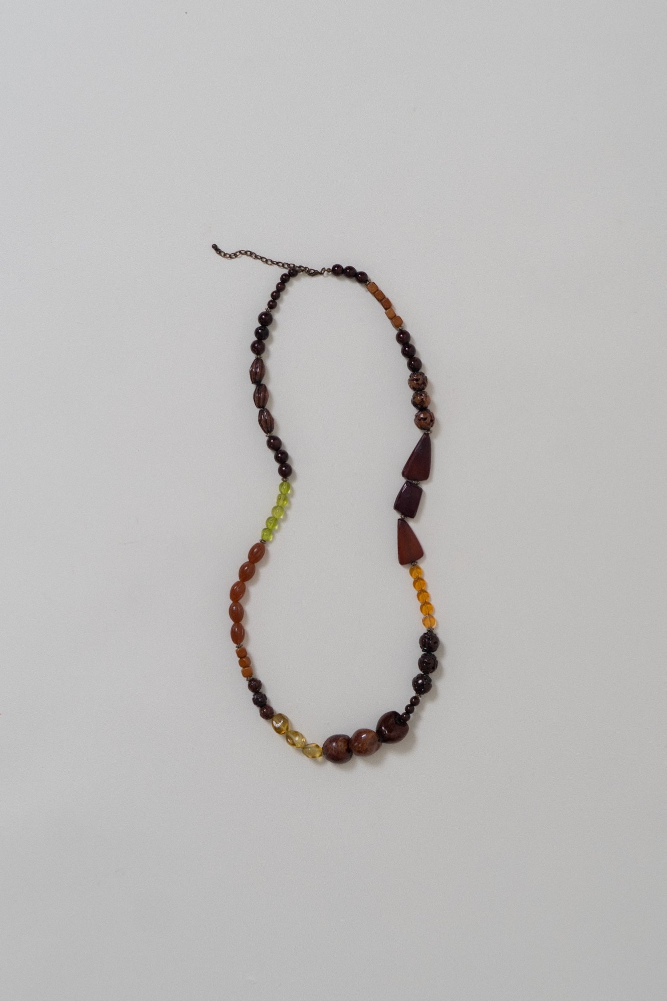 Artisan Boho Multi Bead Necklace