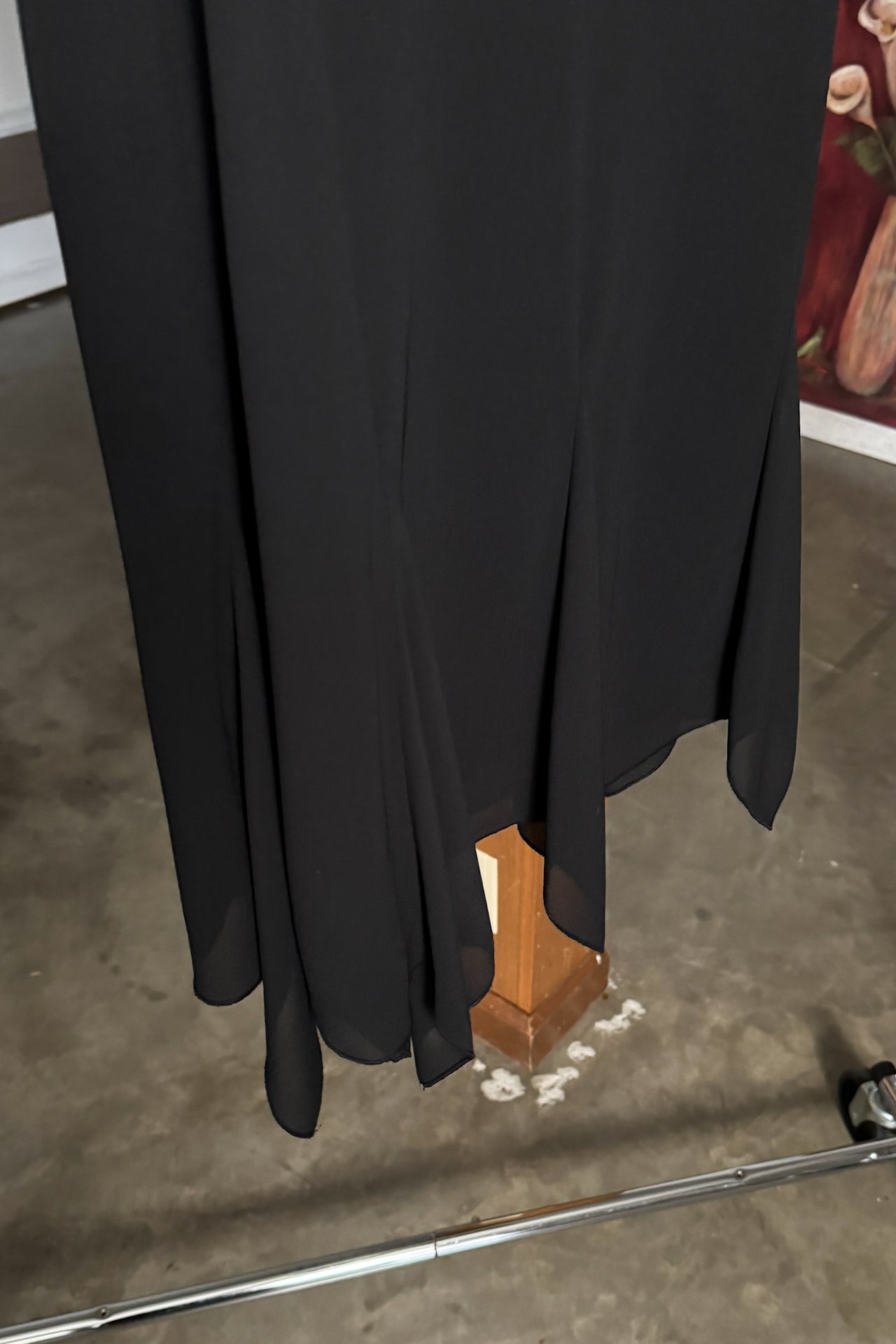 Vintage Handkerchief Hem Skirt