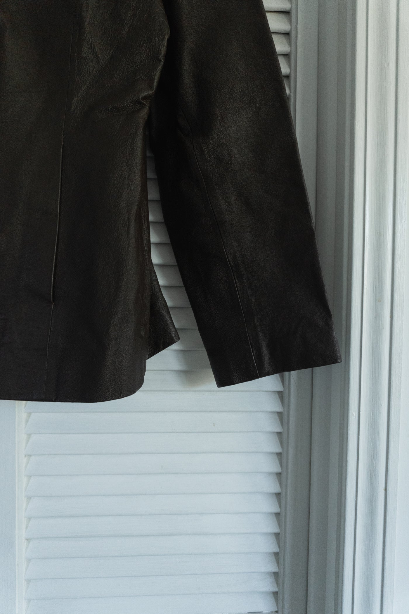 Vintage Brown Leather Jacket
