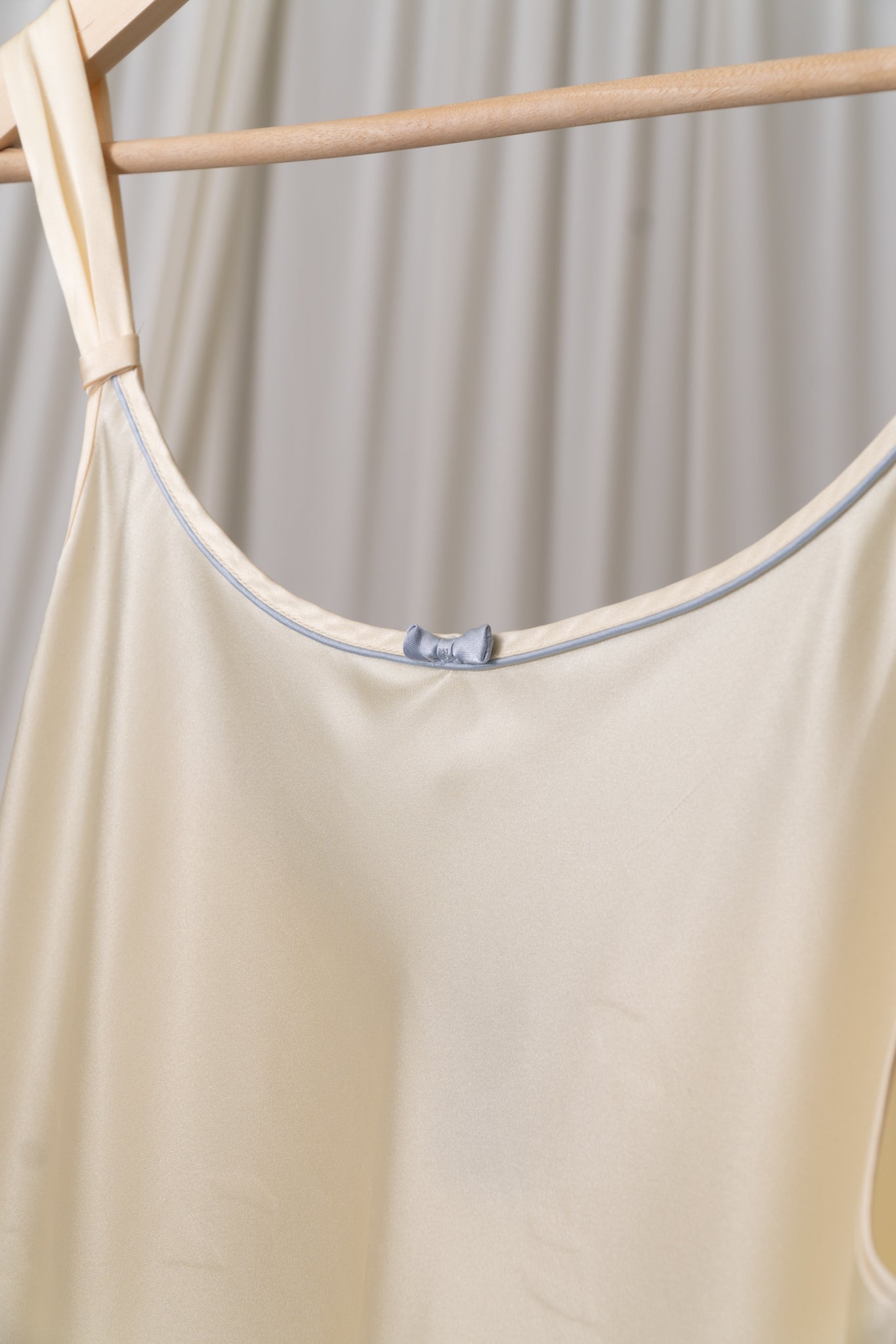 Y2K Butter Yellow Satin Slip Dress