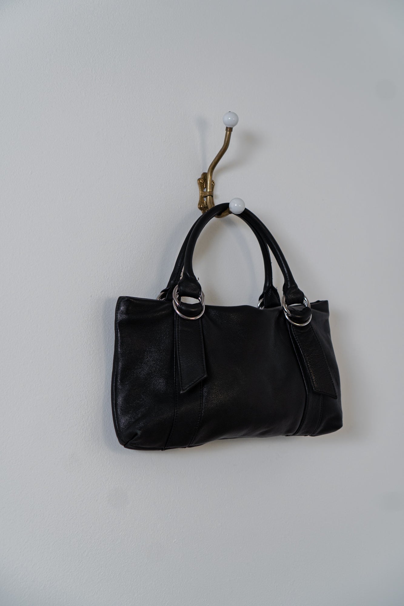 Y2K Express Leather Shoulder Bag