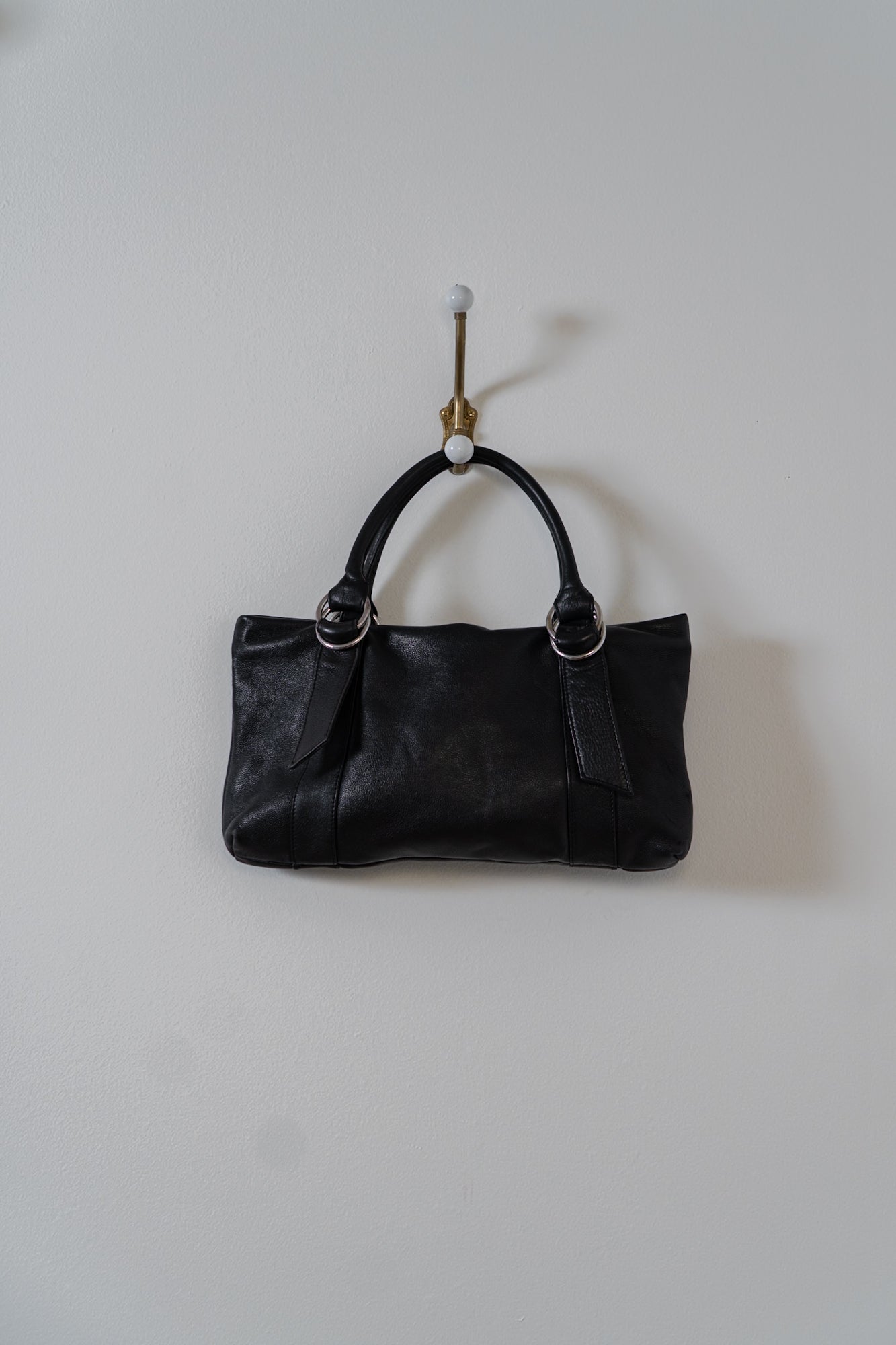 Y2K Express Leather Shoulder Bag