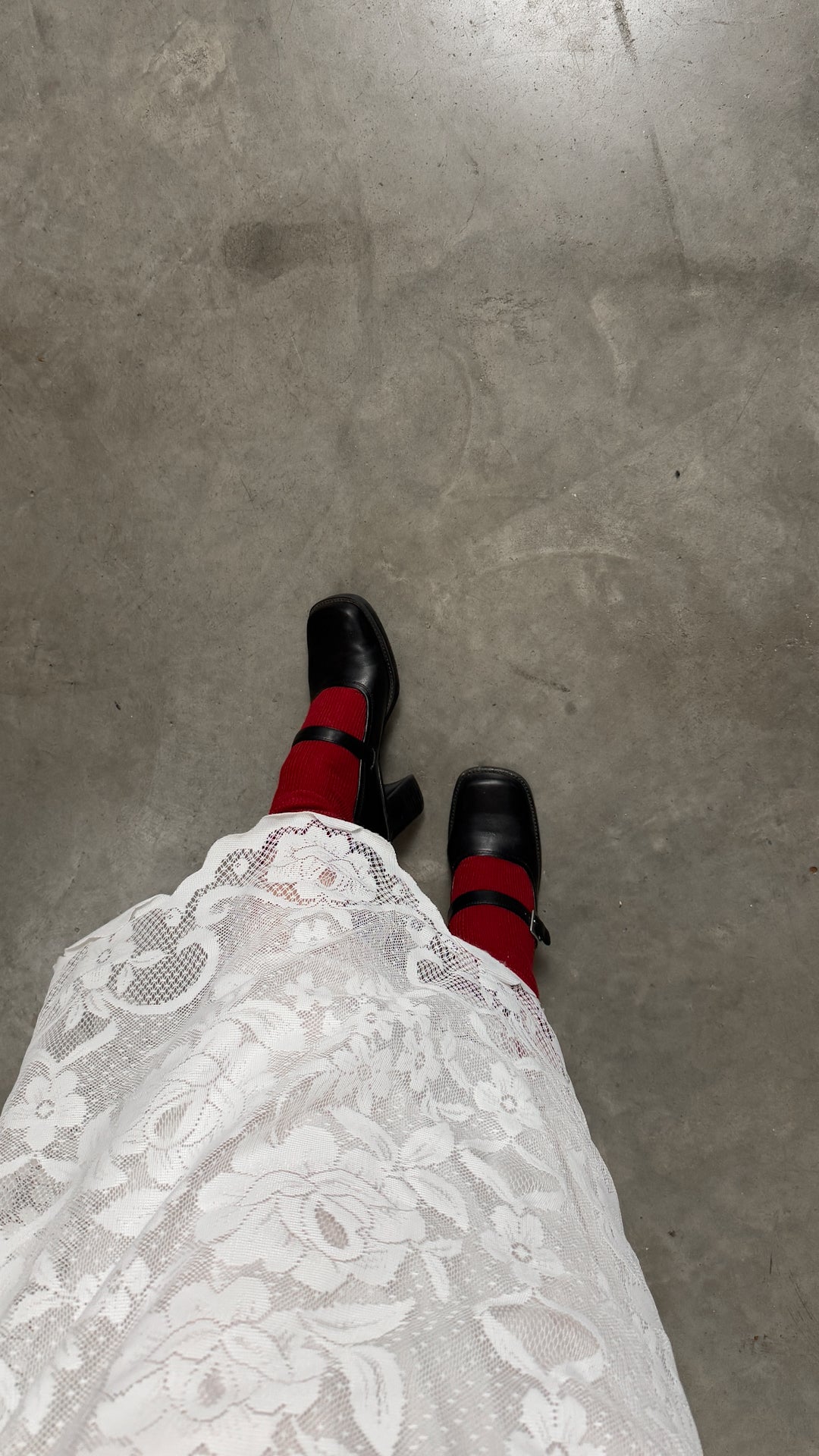 VTG 100% Leather Mary Janes