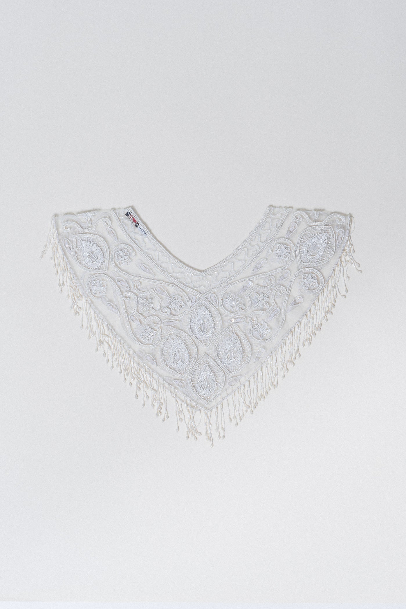 Vintage Hand Beaded Capelet