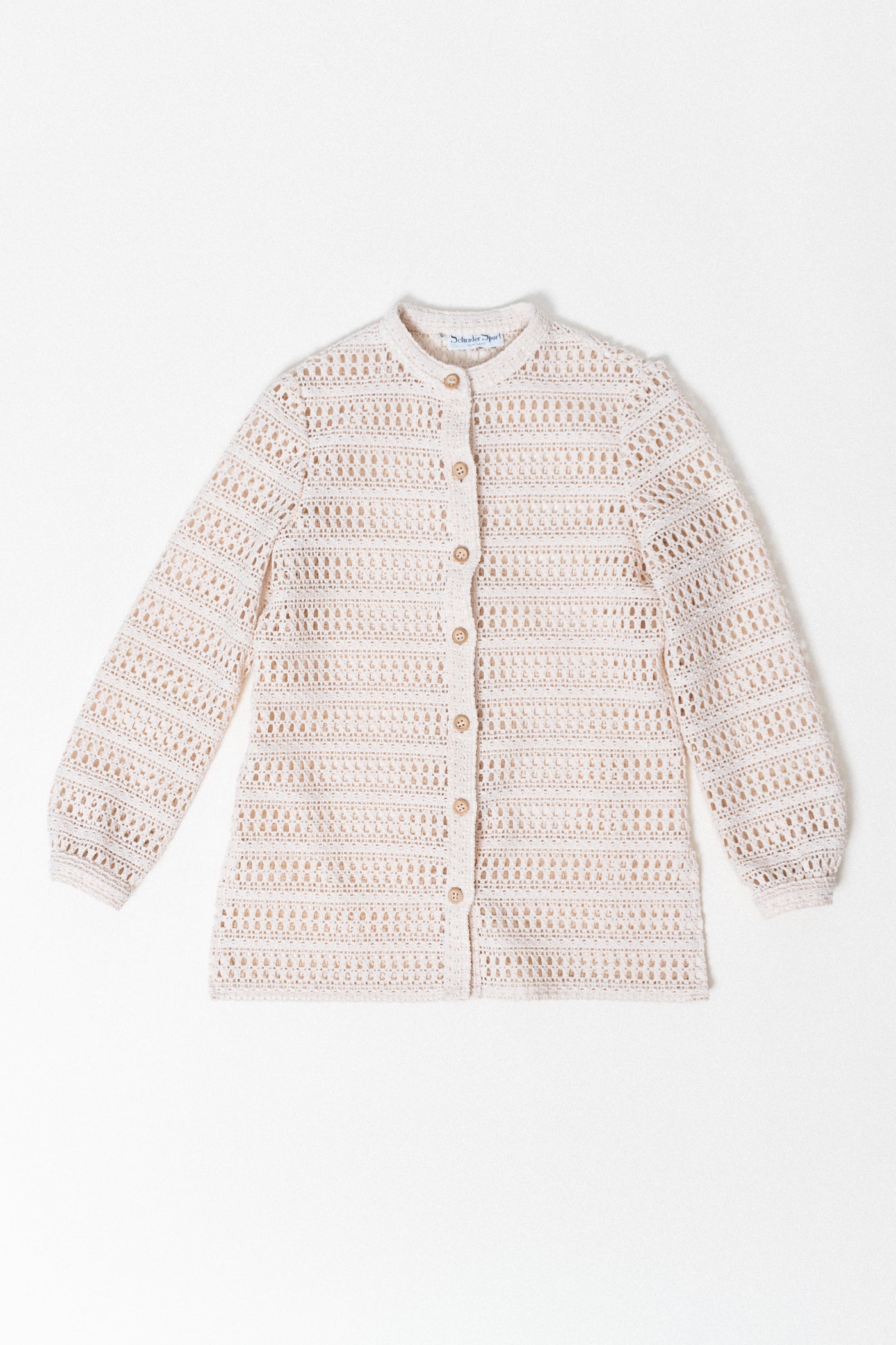 Vintage Crochet Cardigan Jacket