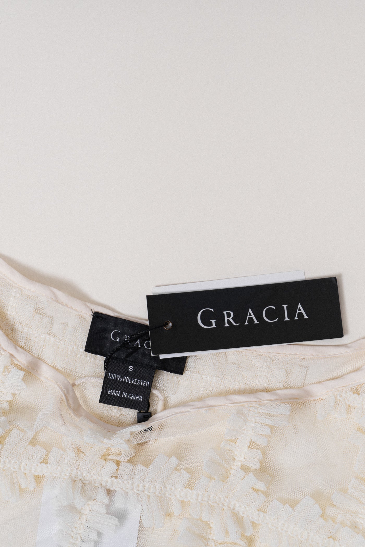 Y2K Sheer Ribbon Blouse