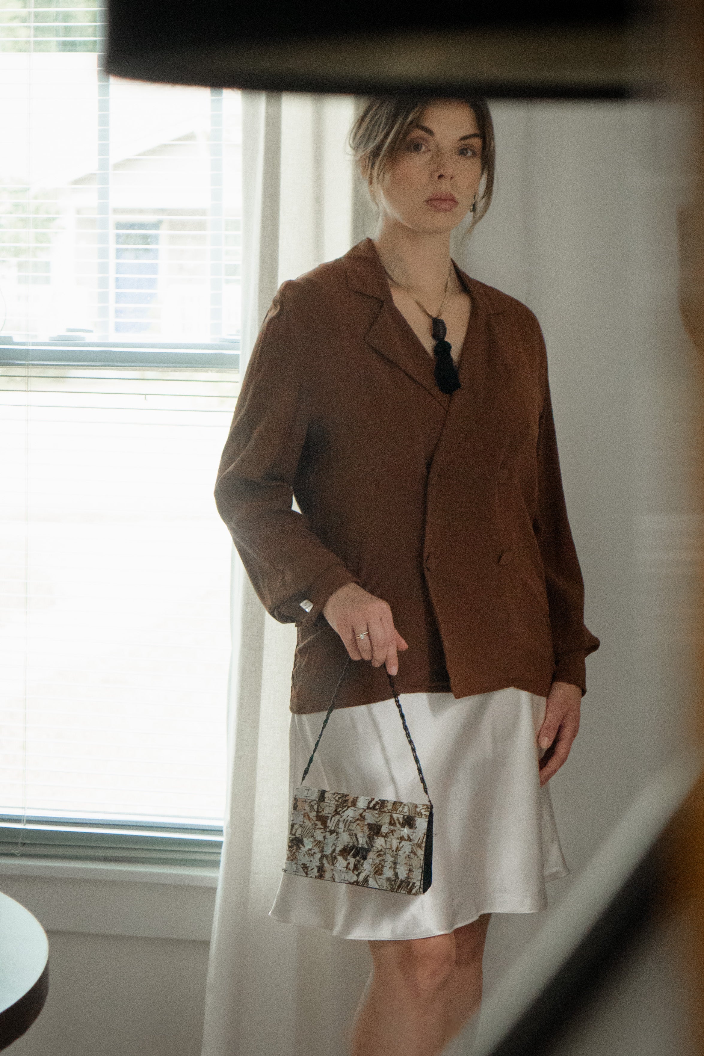 Vintage Mother-of-Pearl Handbag