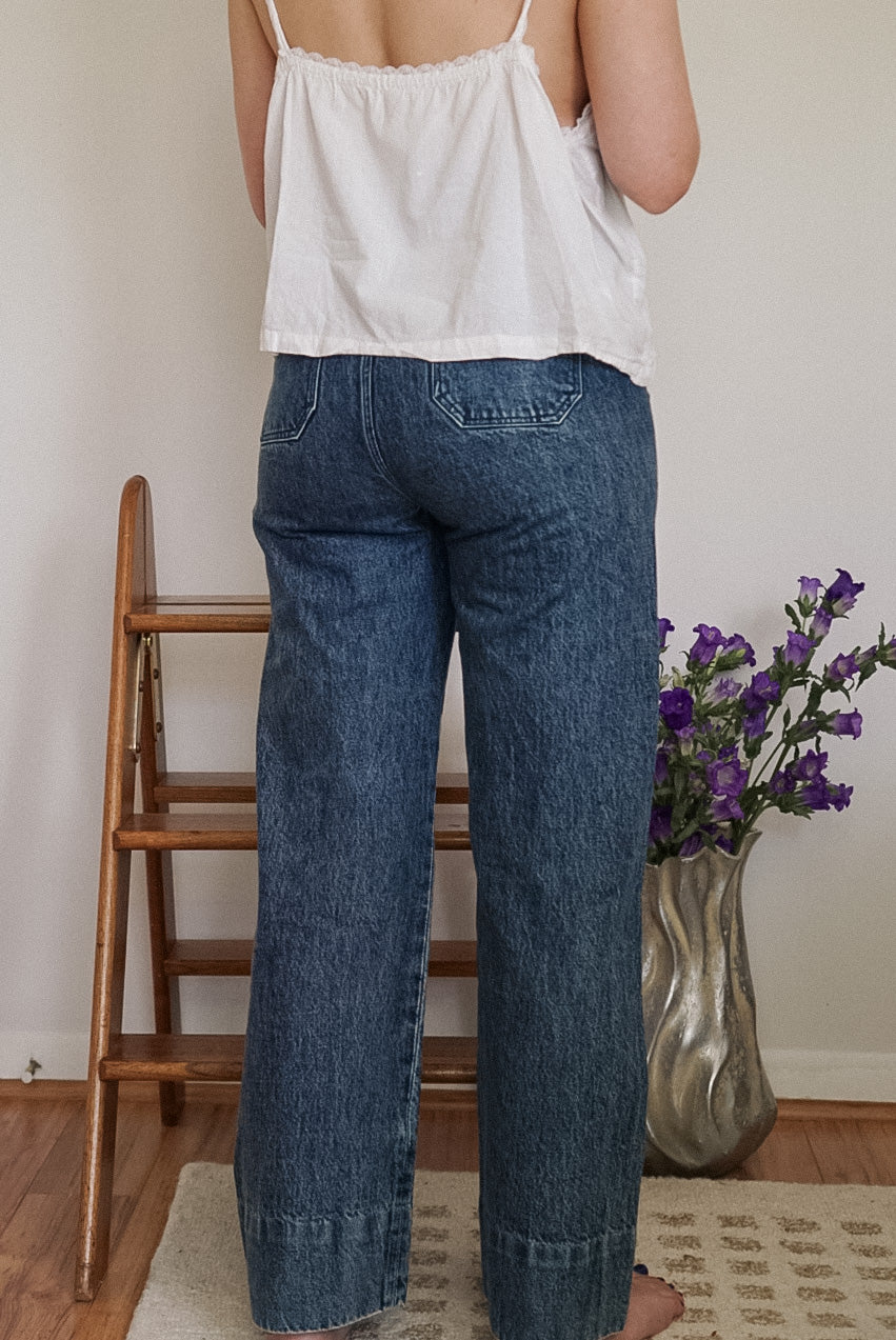 MODERN Maria Stanley High Waisted Hank Organic Denim Pant