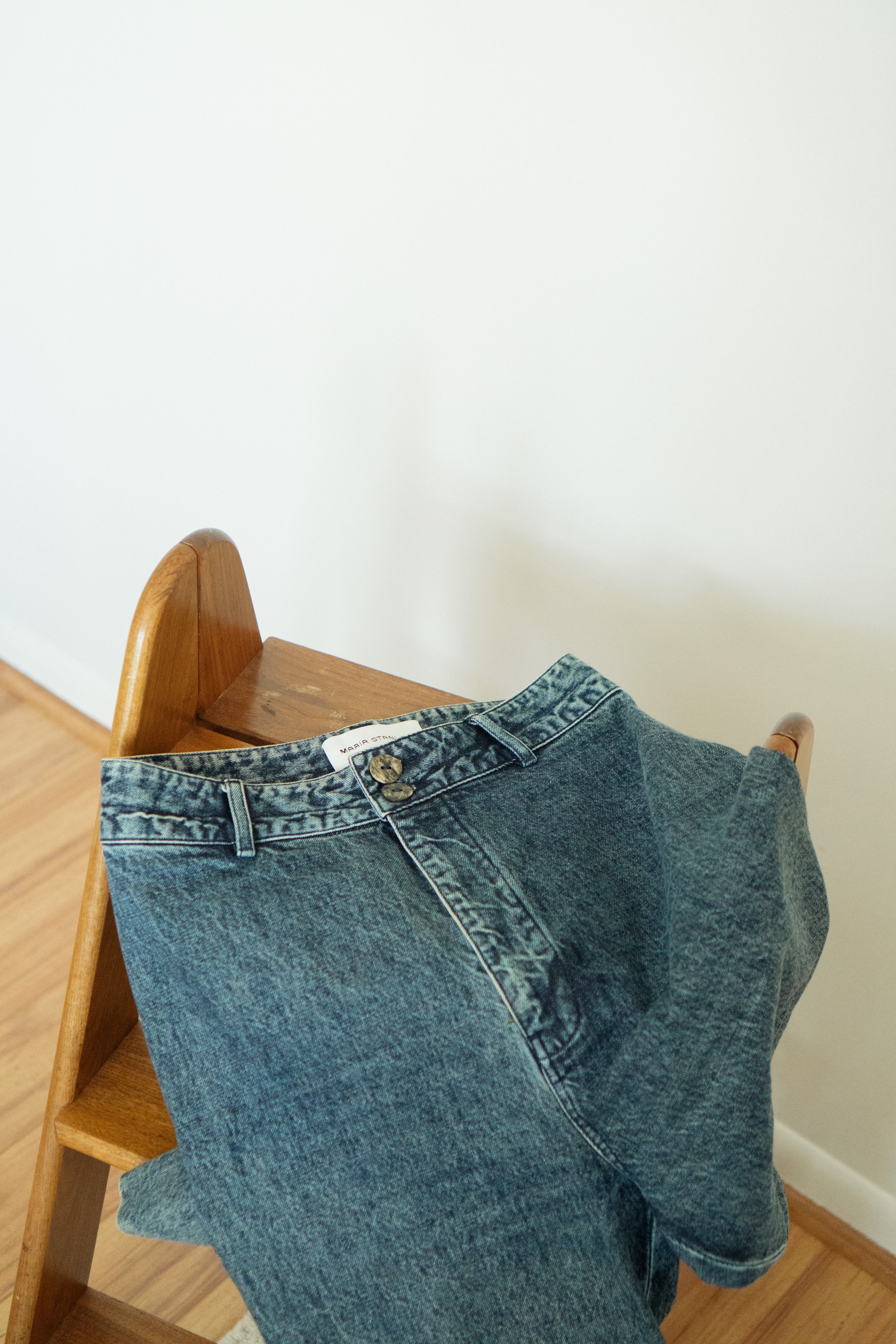 MODERN Maria Stanley High Waisted Hank Organic Denim Pant