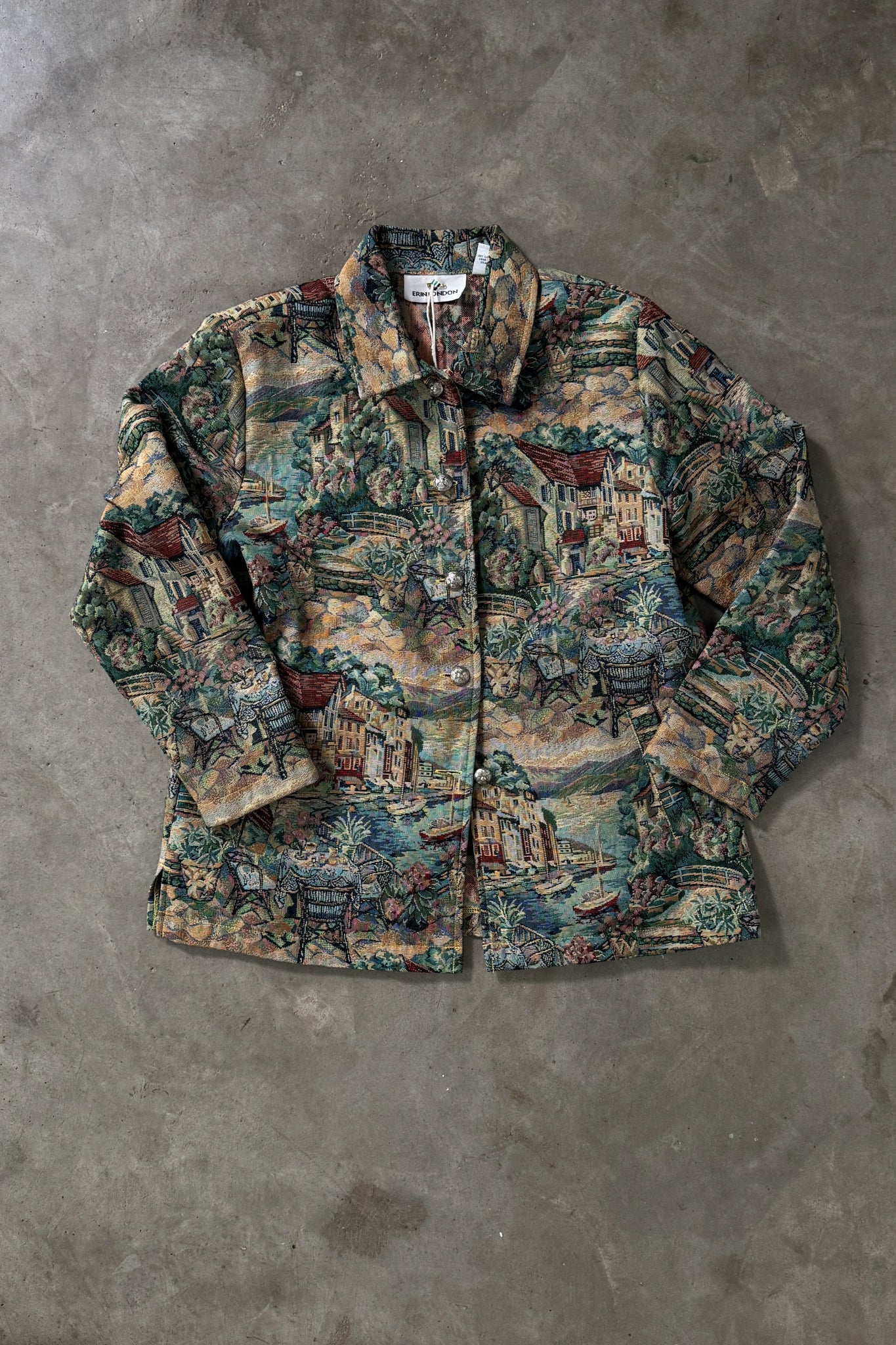 Vintage Country-Side Tapestry Jacket