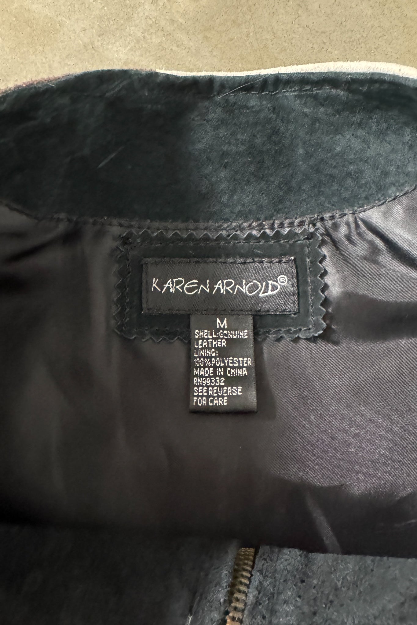 Vintage Suede Patchwork Jacket